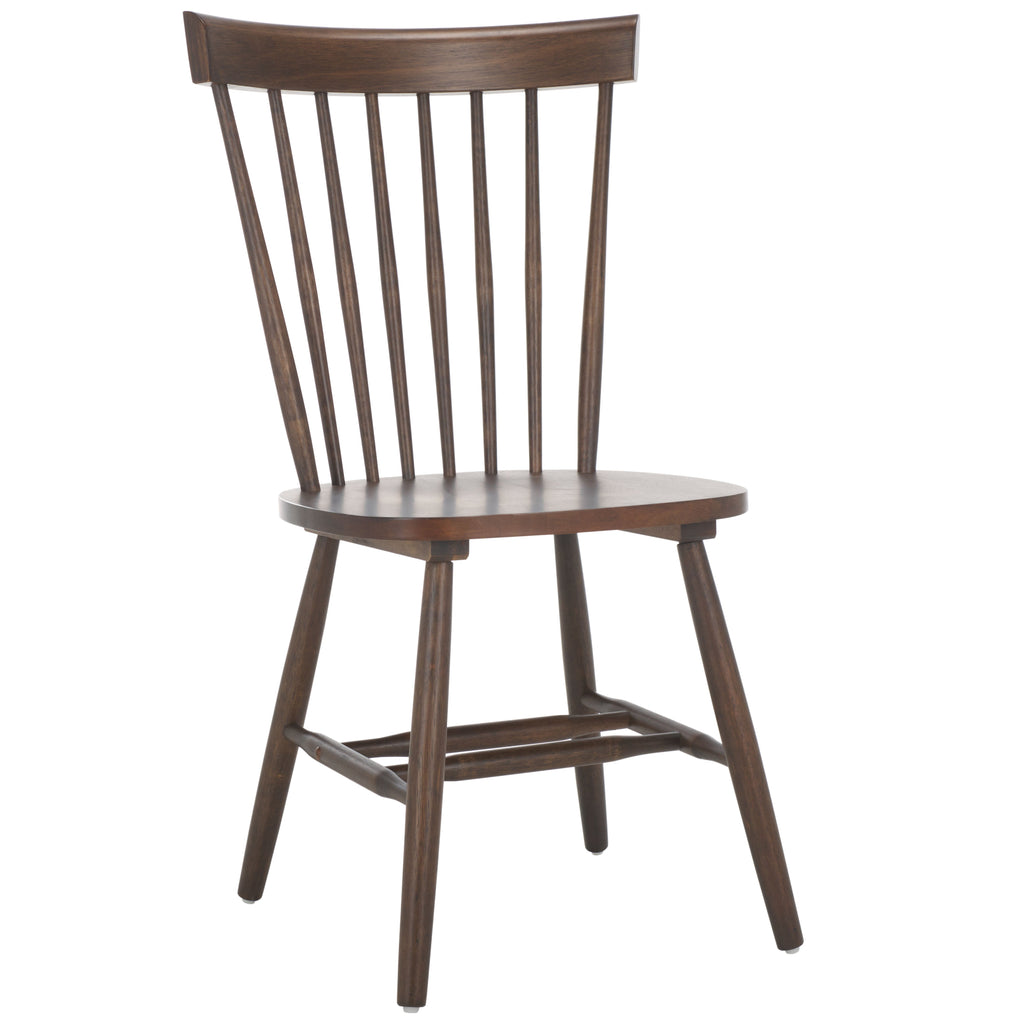 Parker 17''H Spindle Dining Chair (Set Of 2) | Safavieh - Walnut