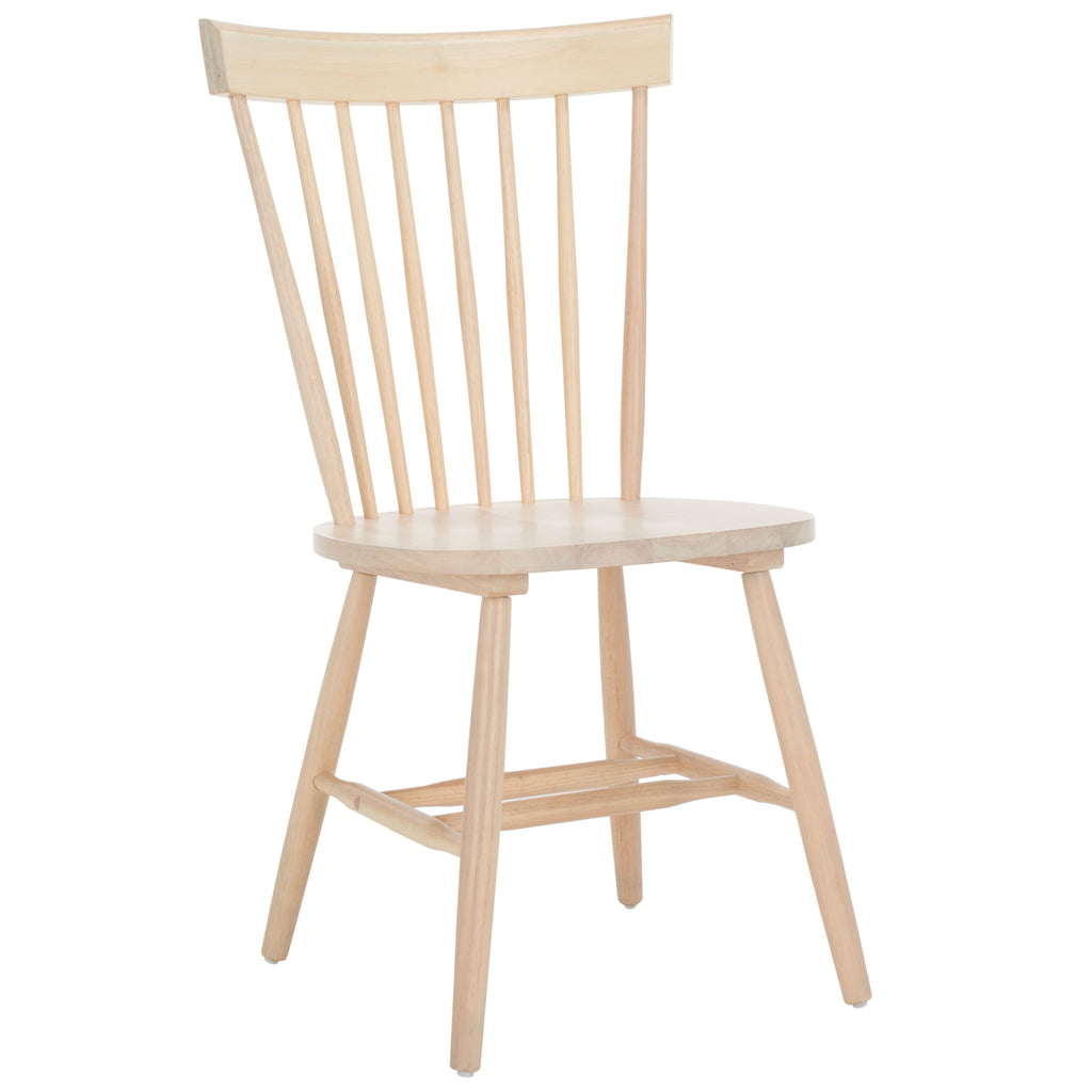 Parker 17''H Spindle Dining Chair (Set Of 2) | Safavieh - White Washed