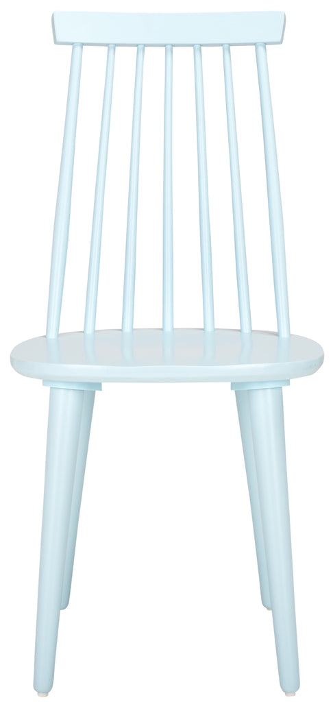 Burris 17''H Spindle Side Chair (Set of 2)| Safavieh - AMH8511 -Pale Blue