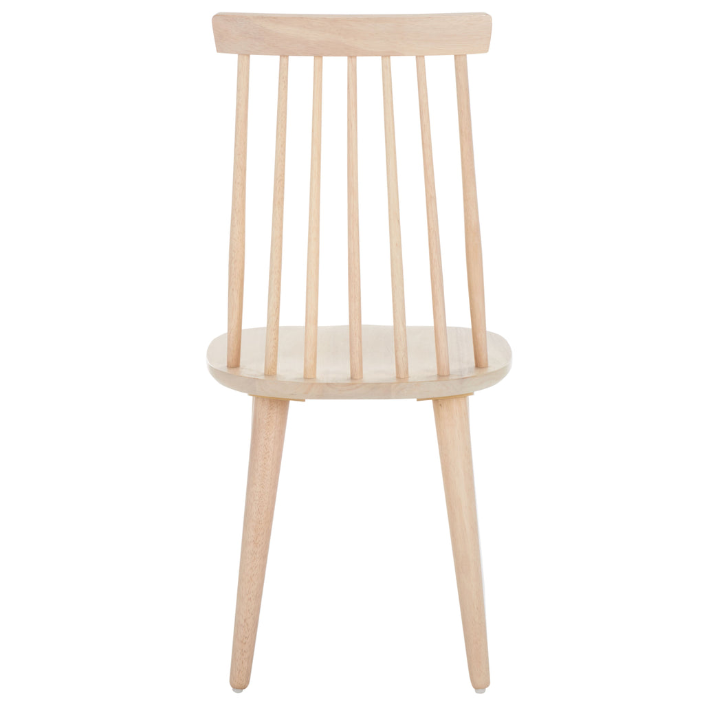 Burris 17''H Spindle Side Chair (Set of 2)| Safavieh - AMH8511 - White Washed