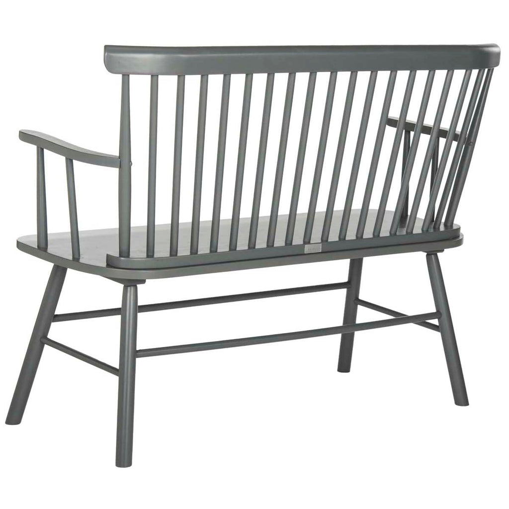 Safavieh Addison Spindleback Settee - Grey