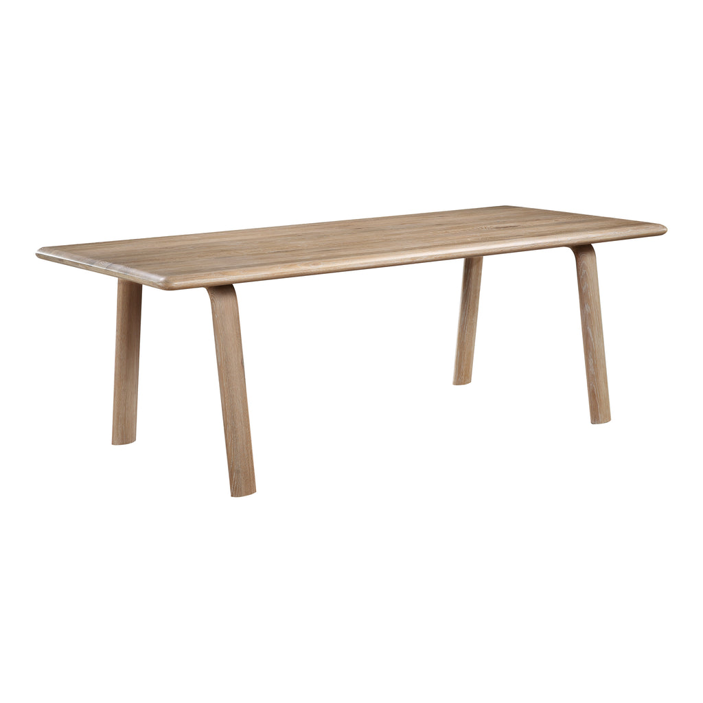 Malibu Dining Table White Oak | Moe's Furniture - BC-1046-18