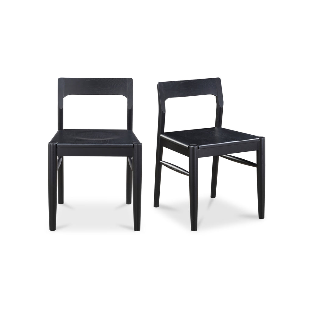 Owing Dining Chair Black-Set Of Two | Moe's Furniture - BC-1123-02