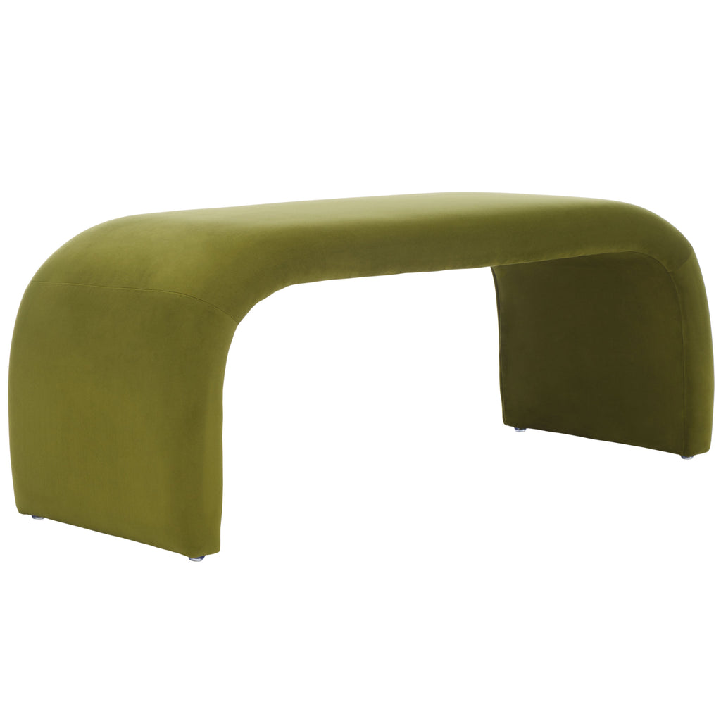 Tenko Bench | Safavieh - BCH1300 - Olive