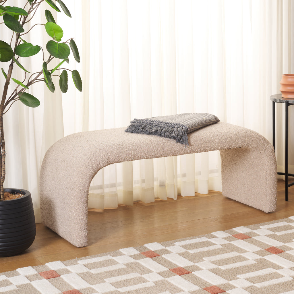 tenko-bench-safavieh-bch1300-Tan Boucle