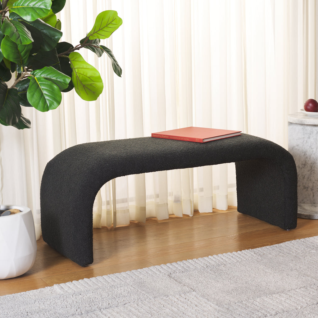 tenko-bench-safavieh-bch1300-Black Boucle