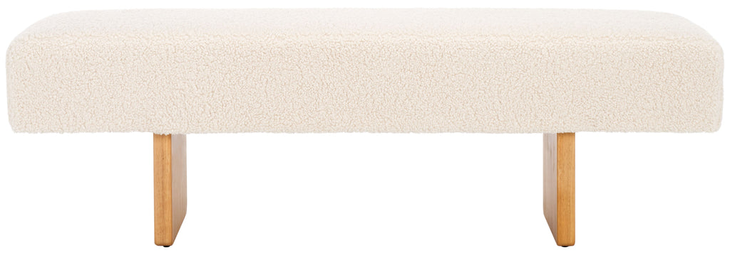 safavieh-quentin-bench-bch4500-Off White / Natural