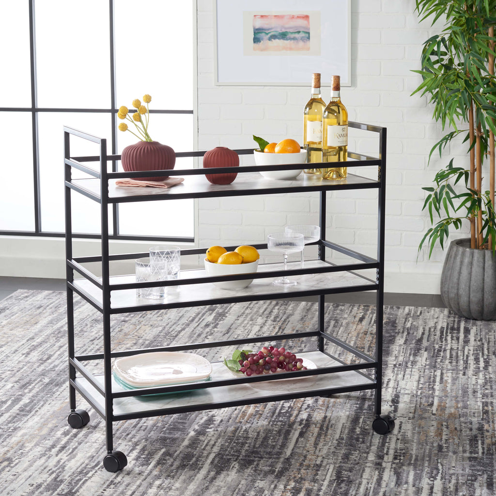 Safavieh Idria 3 Tier Bar Cart , BCT8010