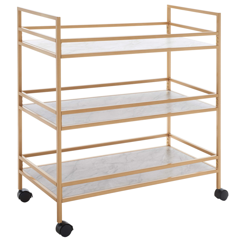 Safavieh Idria 3 Tier Bar Cart , BCT8010