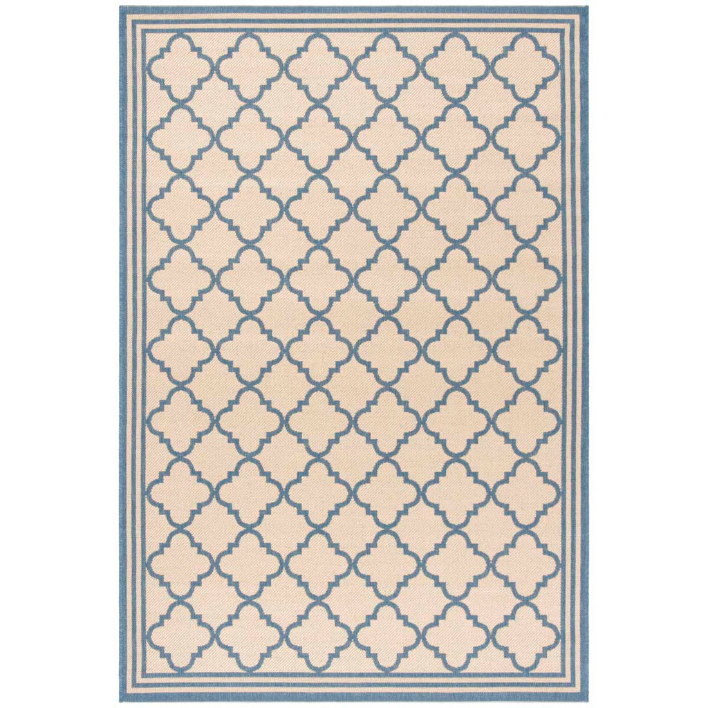 Safavieh Beach House Rug Collection BHS121N - Cream / Blue