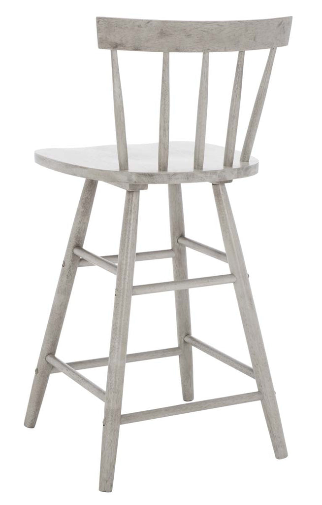 Safavieh Tally Wood Counter Stool - Grey