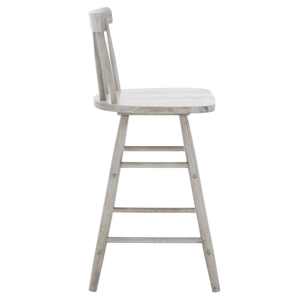 Safavieh Tally Wood Counter Stool - Grey