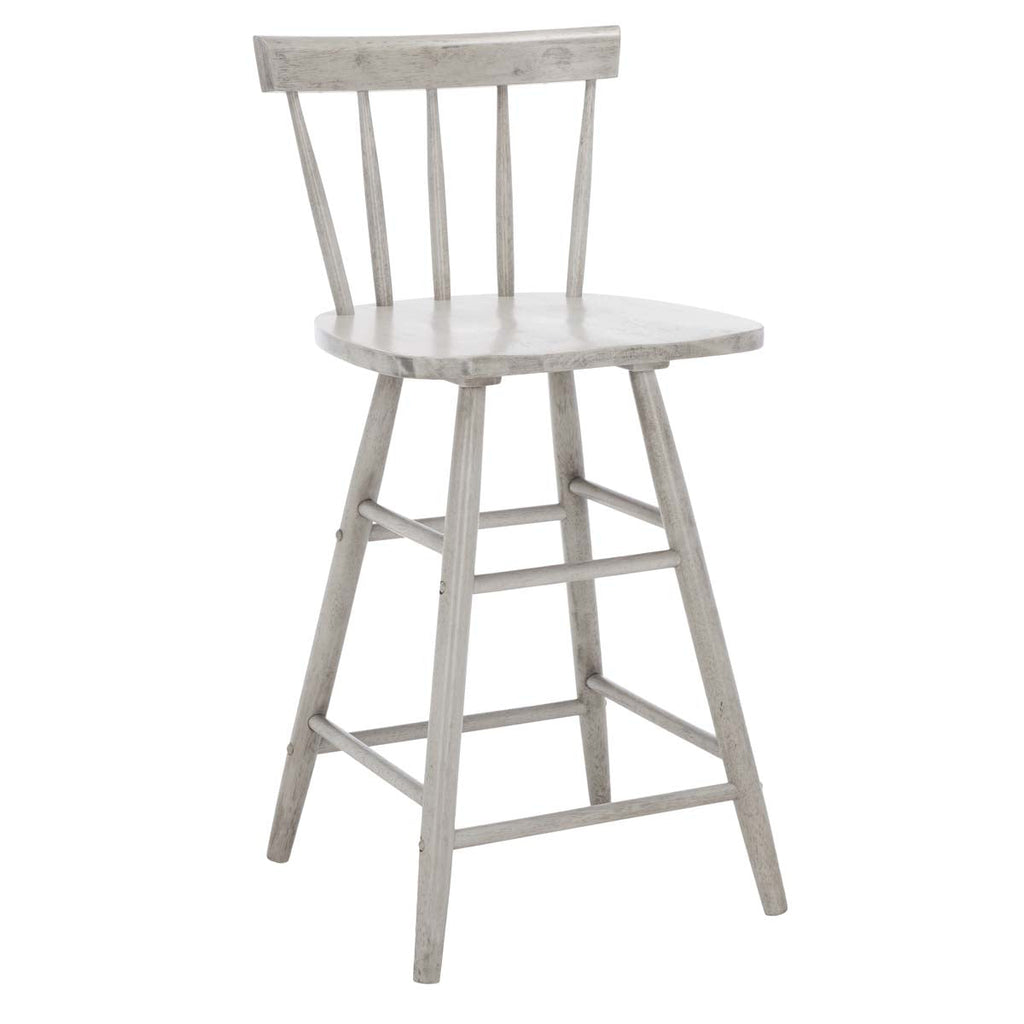 Safavieh Tally Wood Counter Stool - Grey