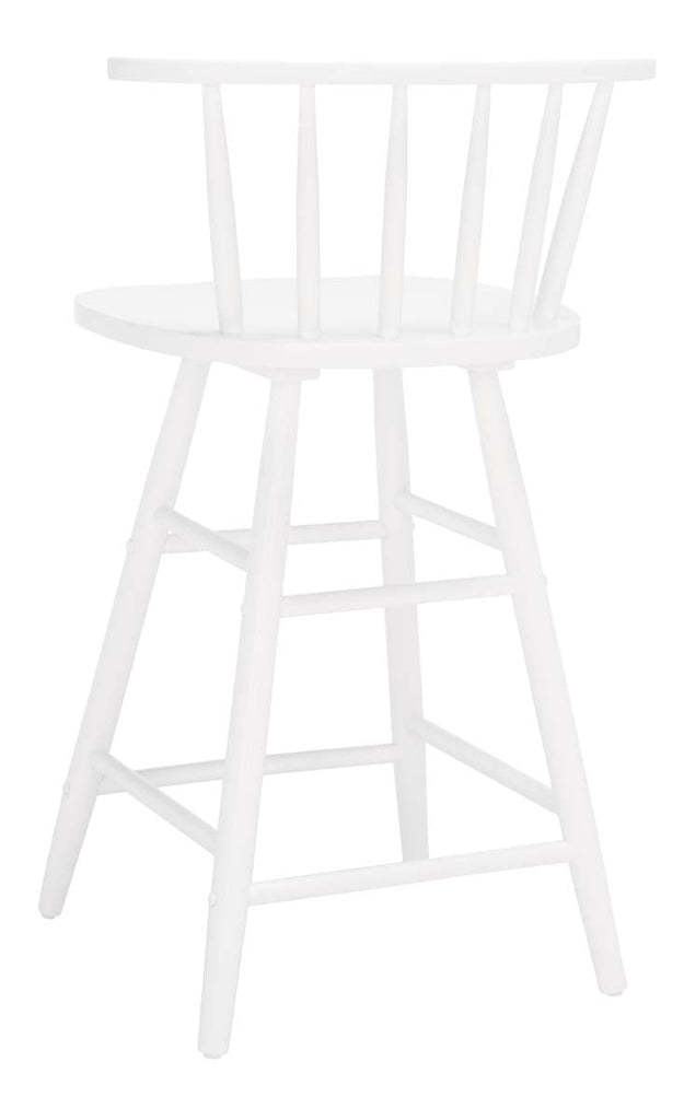 Safavieh Jay Wood Counter Stool - White