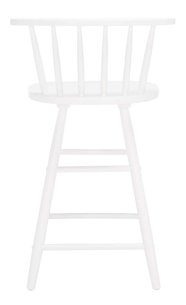 Safavieh Jay Wood Counter Stool - White