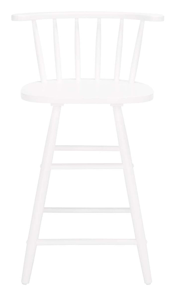 Safavieh Jay Wood Counter Stool - White