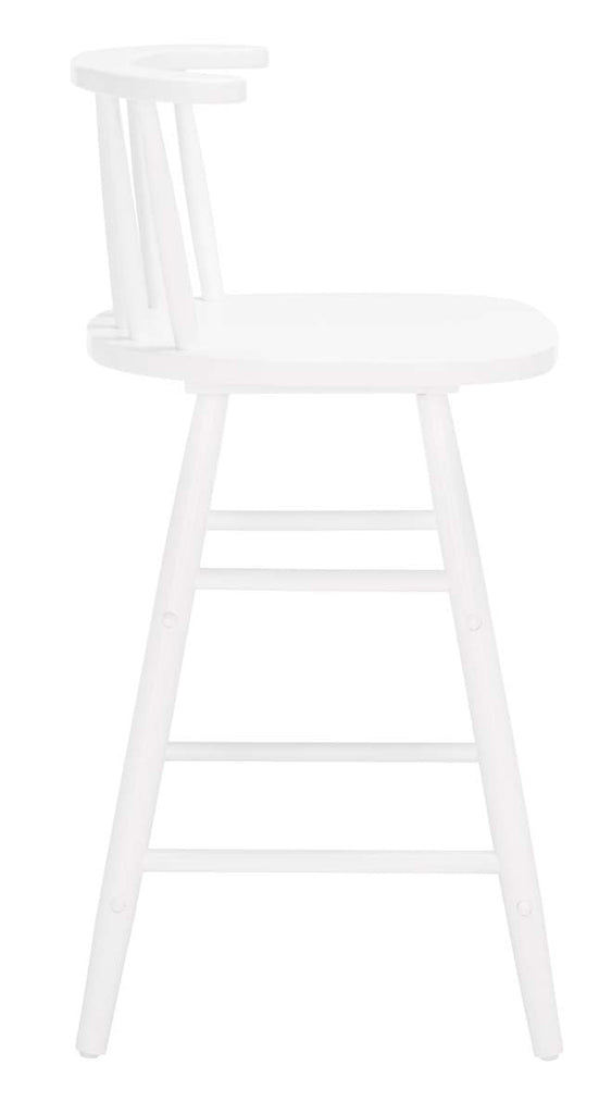 Safavieh Jay Wood Counter Stool - White