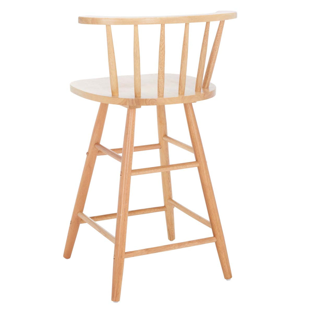 Safavieh Jay Wood Counter Stool - Natural