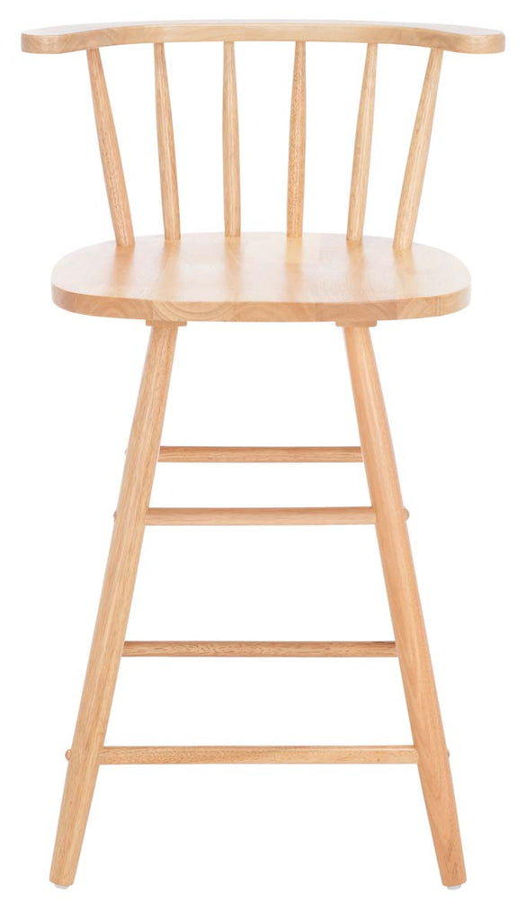 Safavieh Jay Wood Counter Stool - Natural