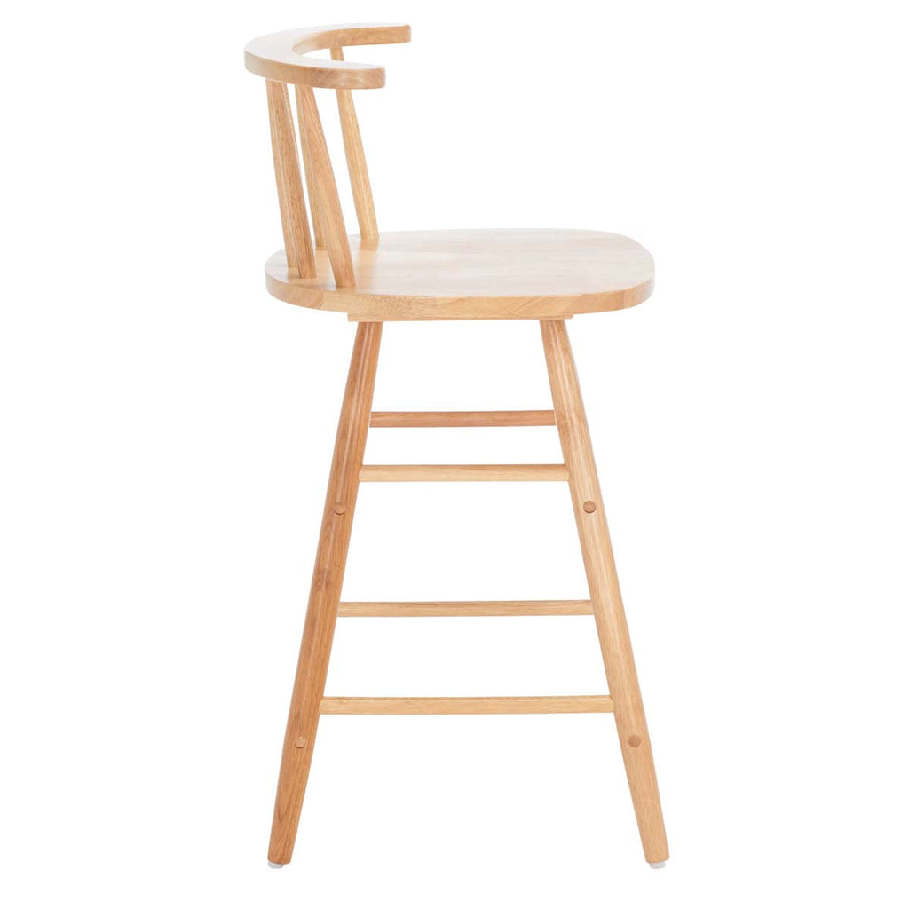 Safavieh Jay Wood Counter Stool - Natural