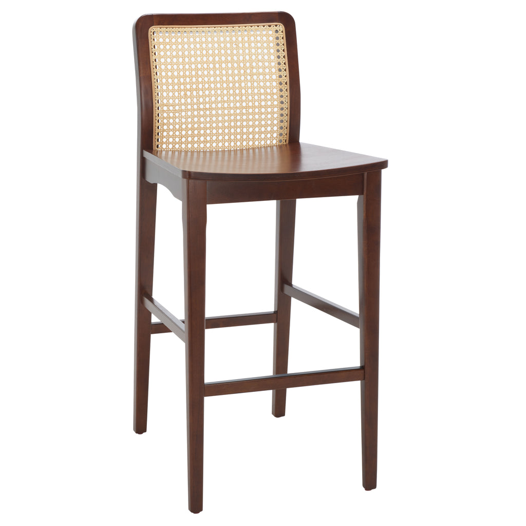 Safavieh Benicio Rattan Bar Stool (Set of 2), BST1507A