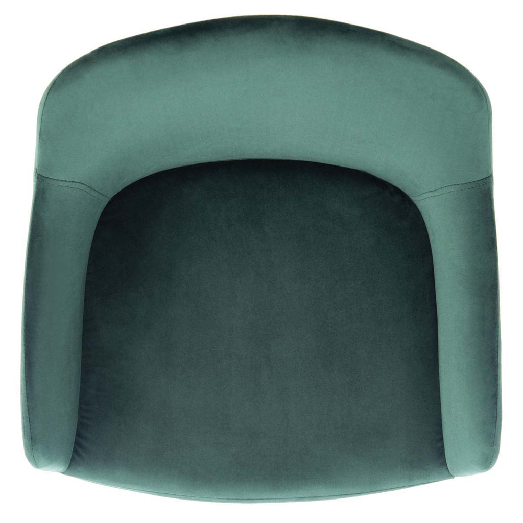 Safavieh Cataleya Counter Stool - Malachite Green / Black