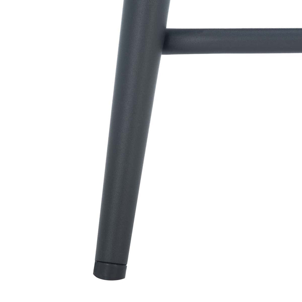 Safavieh Anson Counter Stool - Saddle / Black