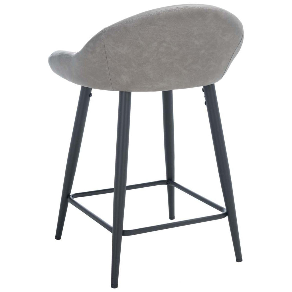 Safavieh Anson Counter Stool - Grey / Black