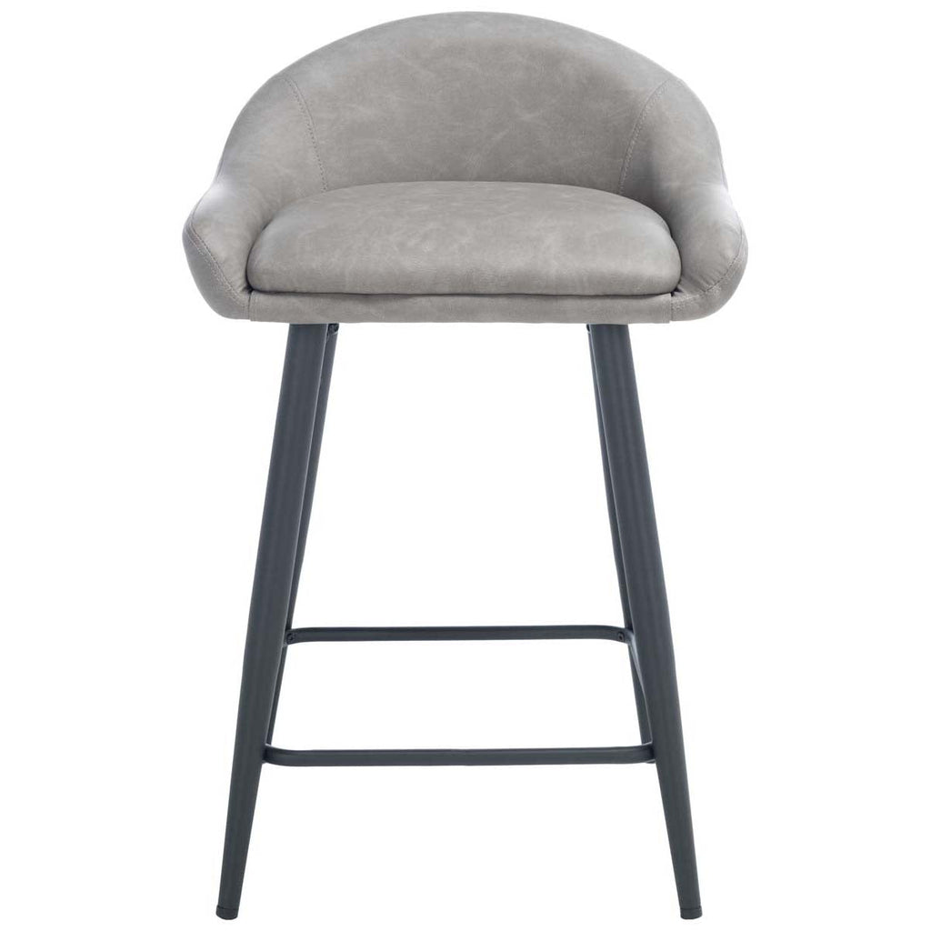 Safavieh Anson Counter Stool - Grey / Black