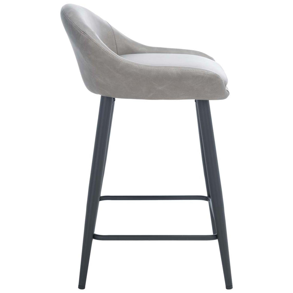 Safavieh Anson Counter Stool - Grey / Black