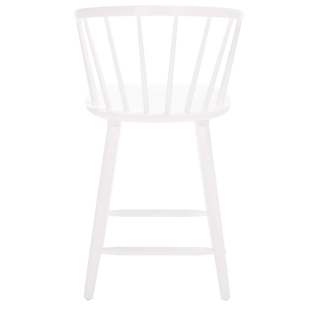 Blanchard Counter Stool (Set of 2) | Safavieh - BST8506 - White