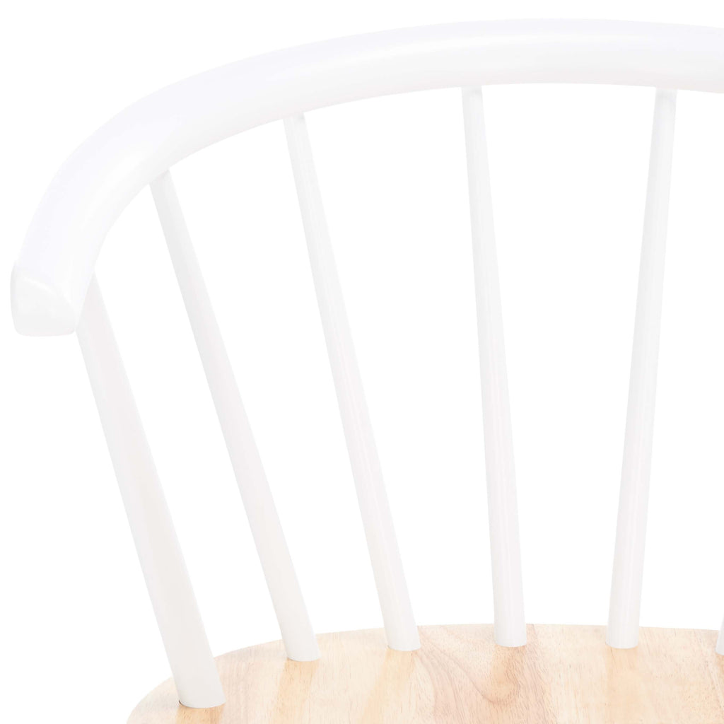 Blanchard Counter Stool (Set of 2) | Safavieh - BST8506 - Natural/White