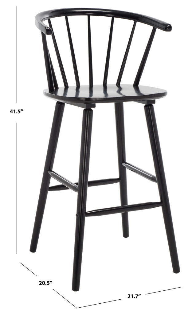 Safavieh Blanchard Bar Stool (Set of 2), BST8507