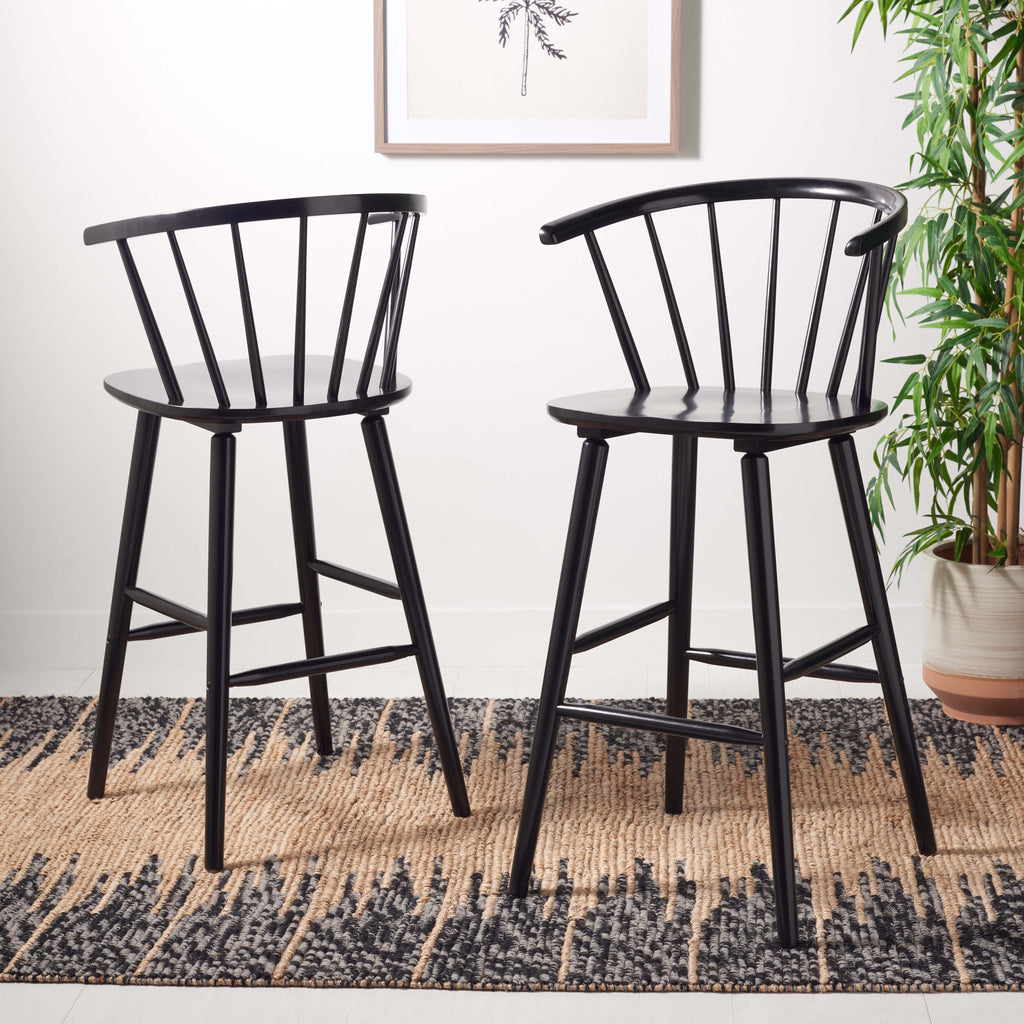 Safavieh Blanchard Bar Stool (Set of 2), BST8507