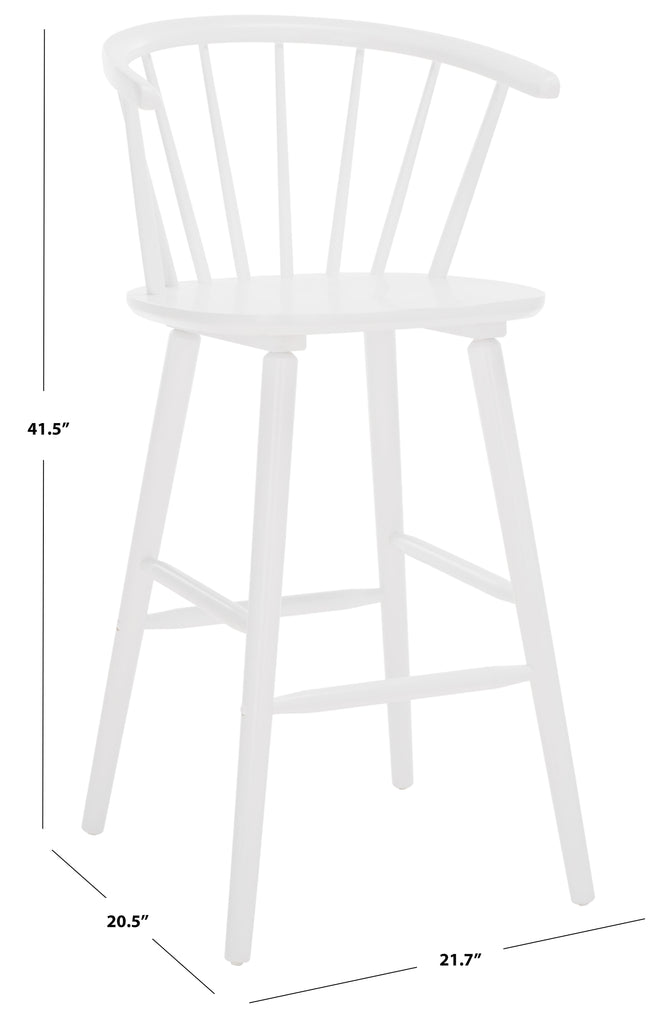 Safavieh Blanchard Bar Stool (Set of 2), BST8507