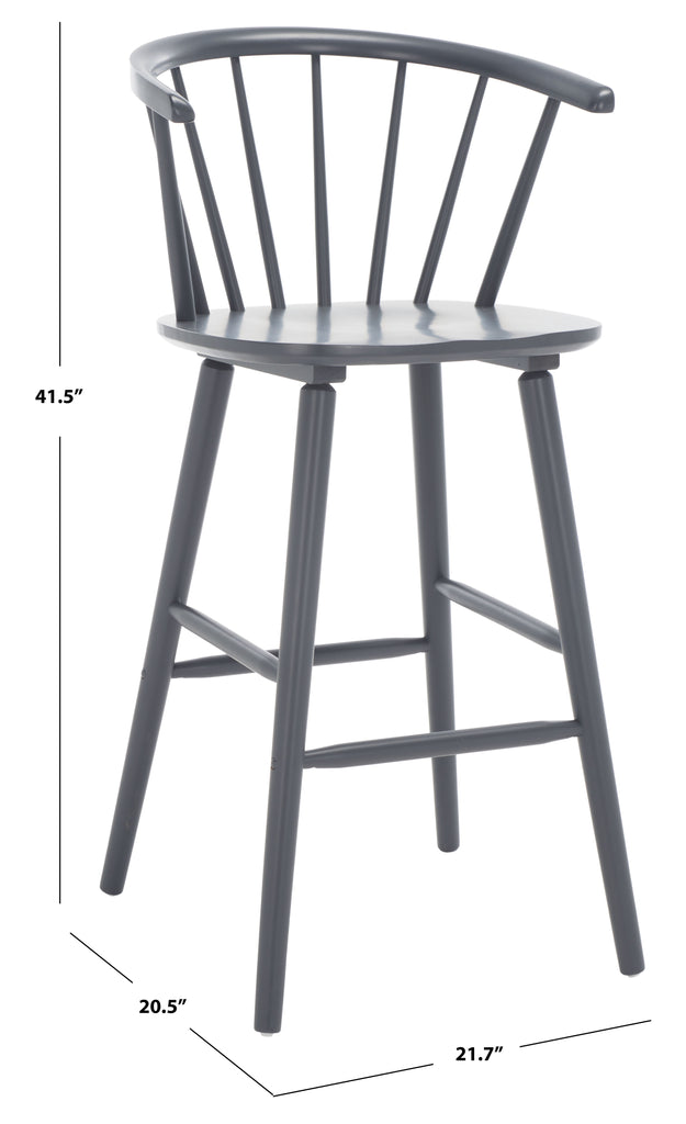 Safavieh Blanchard Bar Stool (Set of 2), BST8507