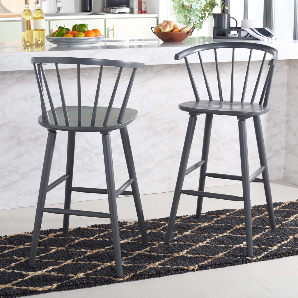 Safavieh Blanchard Bar Stool (Set of 2), BST8507