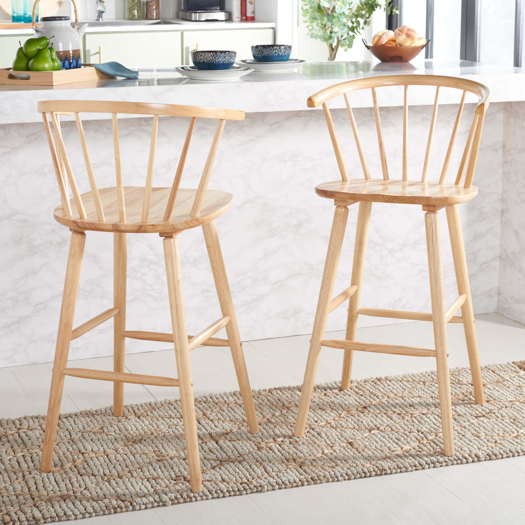 Safavieh Blanchard Bar Stool (Set of 2), BST8507