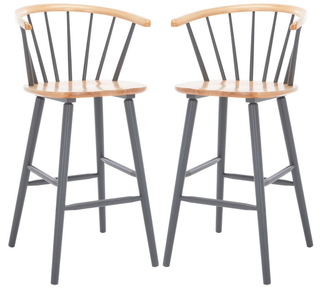 Safavieh Blanchard Bar Stool (Set of 2), BST8507