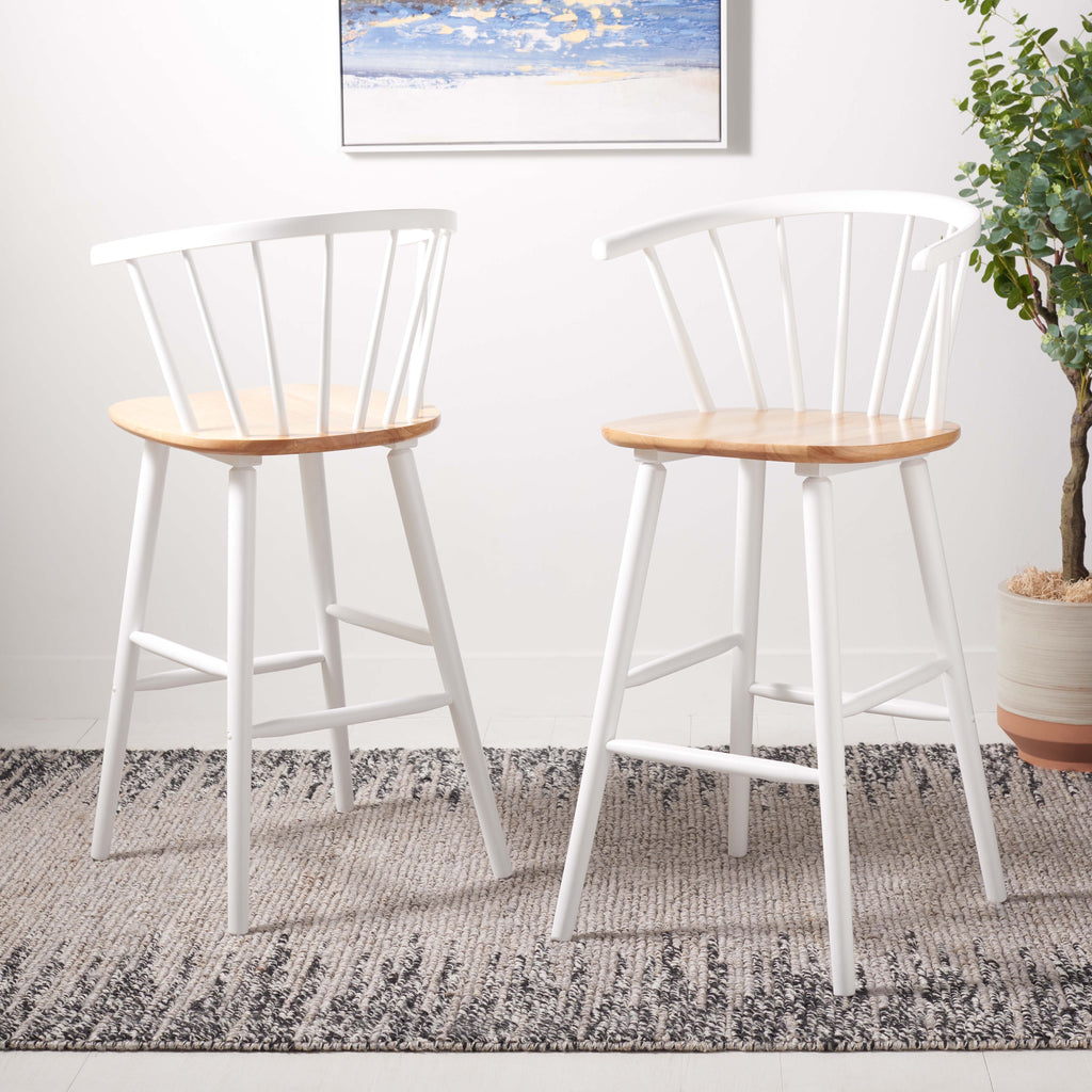 Safavieh Blanchard Bar Stool (Set of 2), BST8507