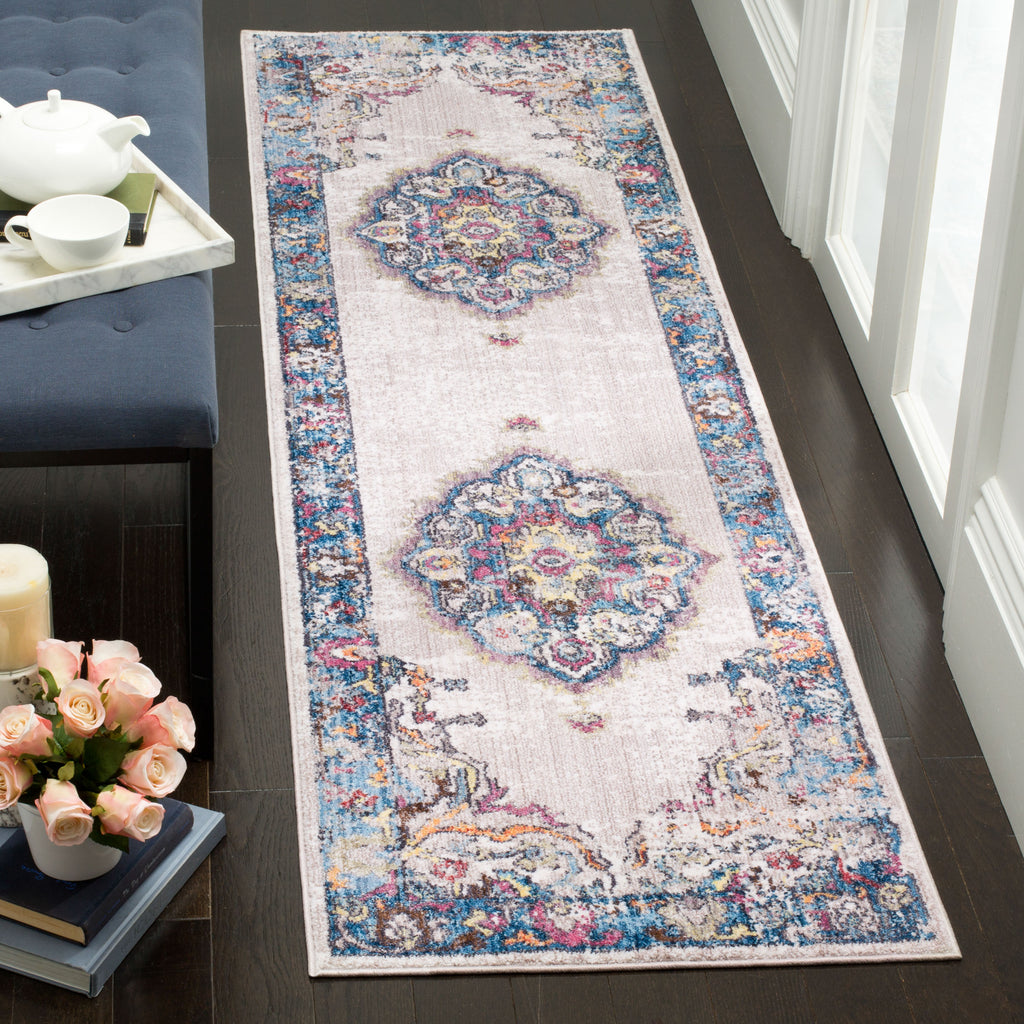 Bristol 343 Rug | Safavieh - BTL343 - Light Grey / Blue