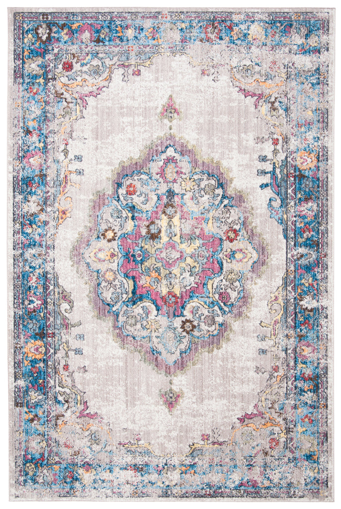 Bristol 343 Rug | Safavieh - BTL343 - Light Grey / Blue