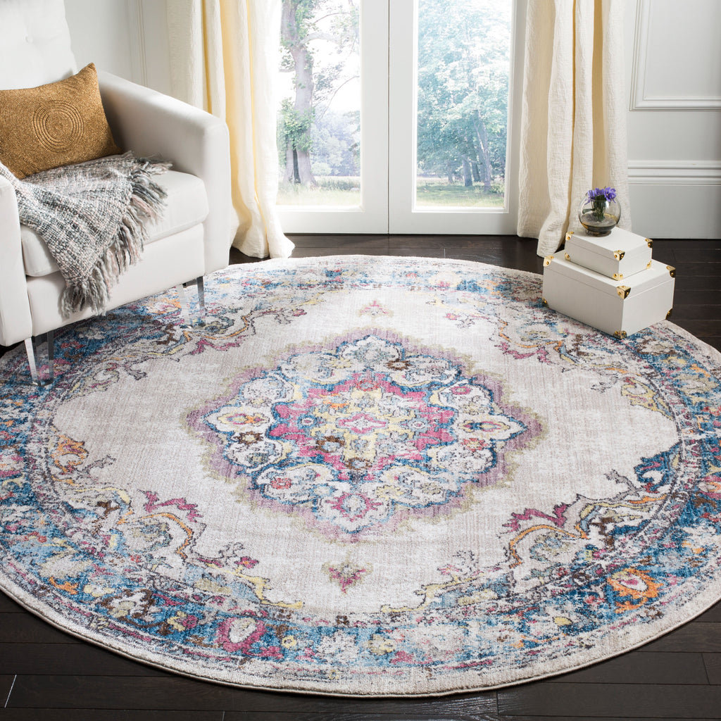 Bristol 343 Rug | Safavieh - BTL343 - Light Grey / Blue