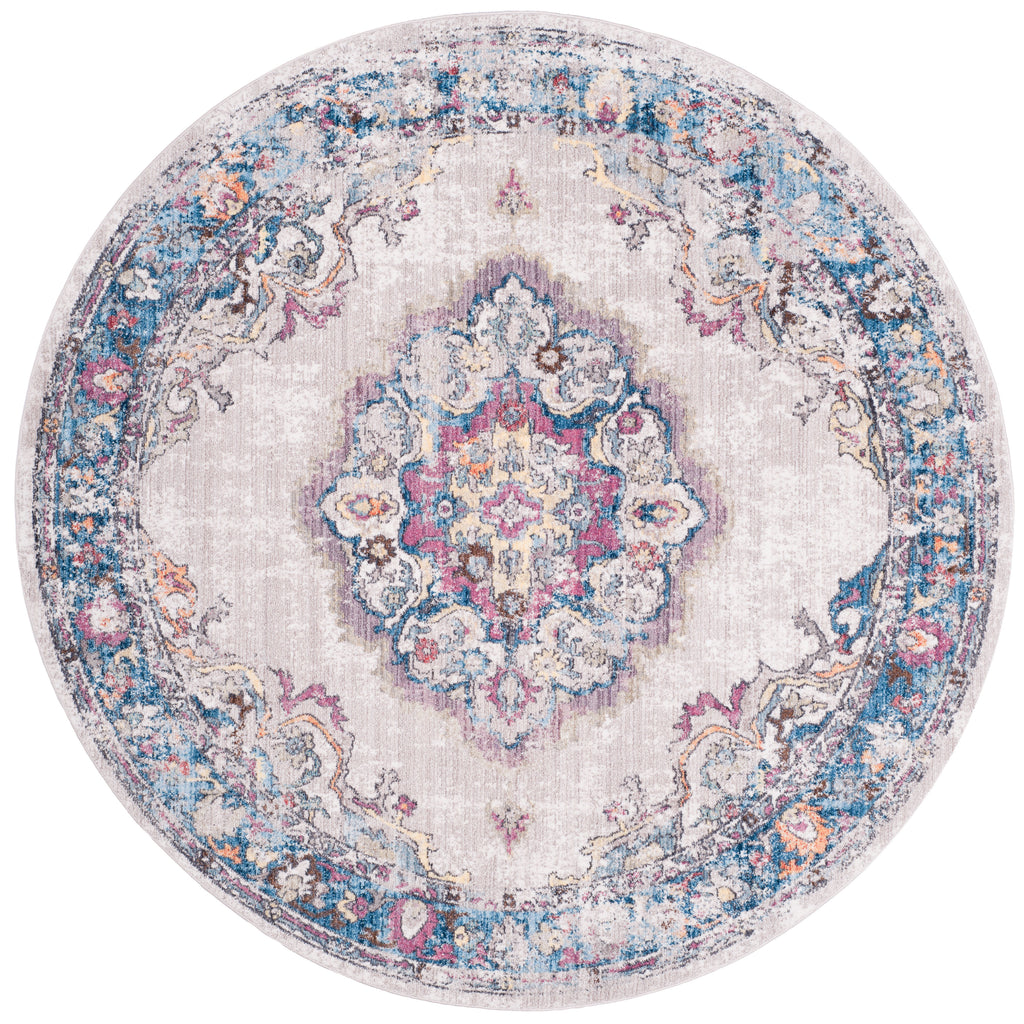 Bristol 343 Rug | Safavieh - BTL343 - Light Grey / Blue