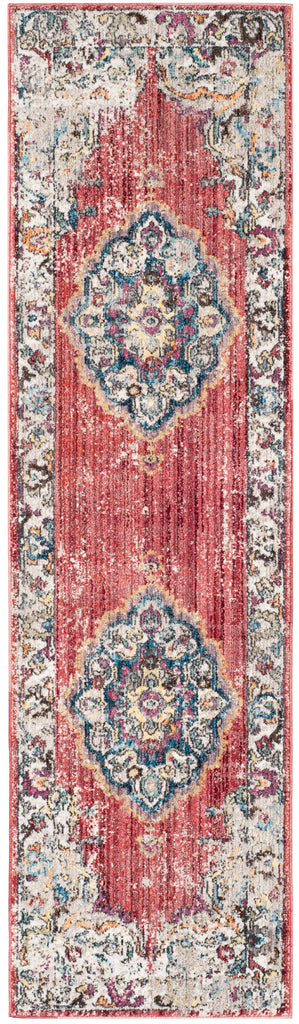 Bristol 343 Rug | Safavieh - BTL343 - Rose / Light Grey