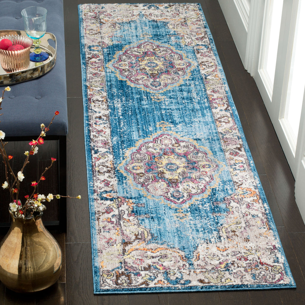 Bristol 343 Rug | Safavieh - BTL343 - Blue / Light Grey