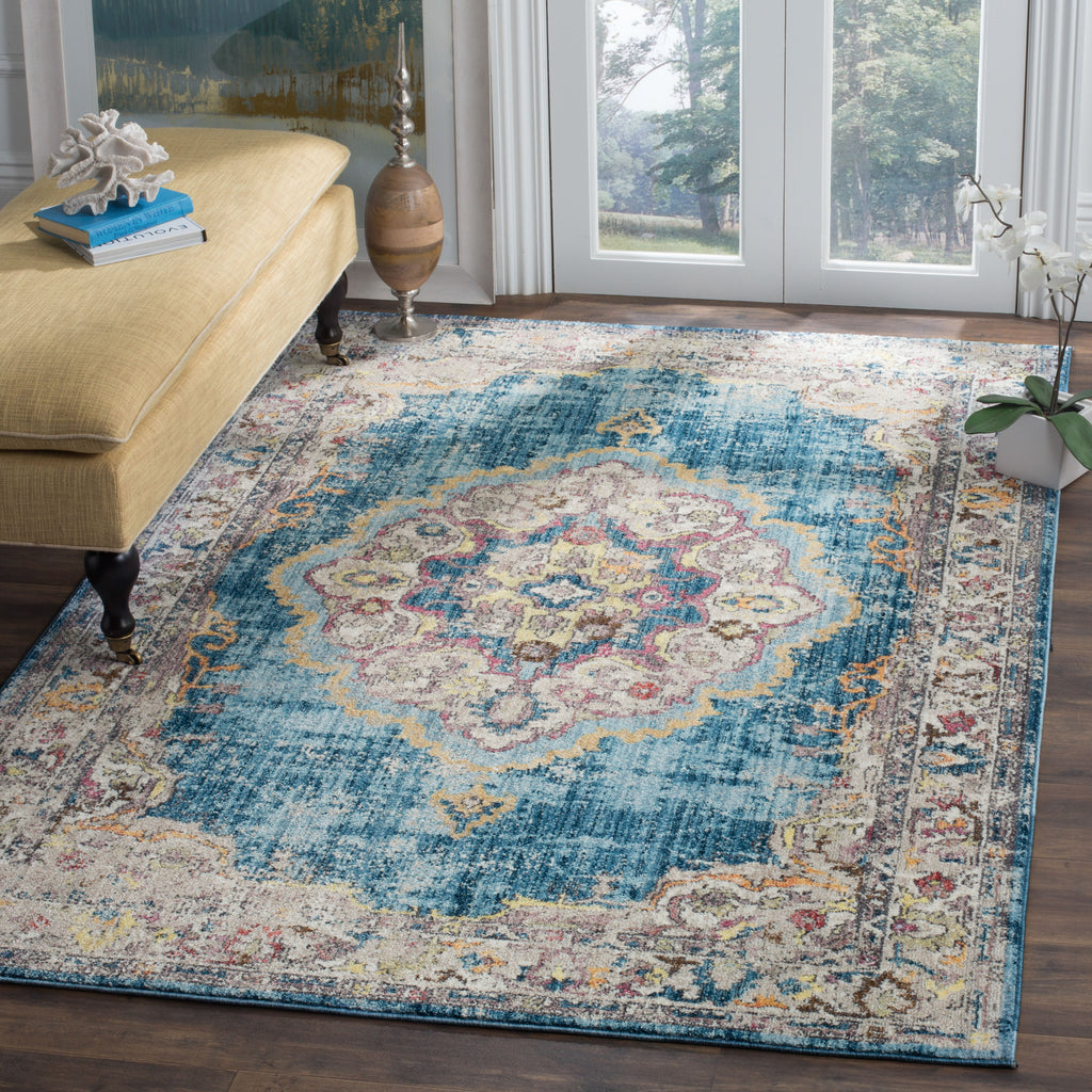 Bristol 343 Rug | Safavieh - BTL343 - Blue / Light Grey