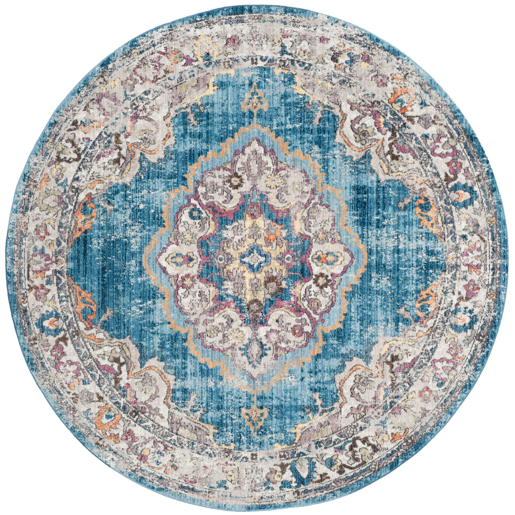 Bristol 343 Rug | Safavieh - BTL343 - Blue / Light Grey