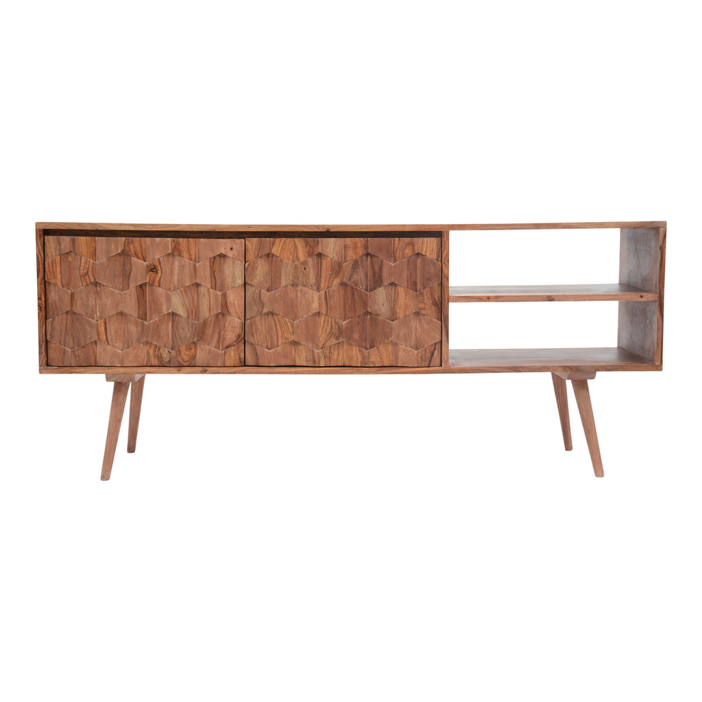 O2 Tv Cabinet Brown | Moe's Furniture - BZ-1020-24