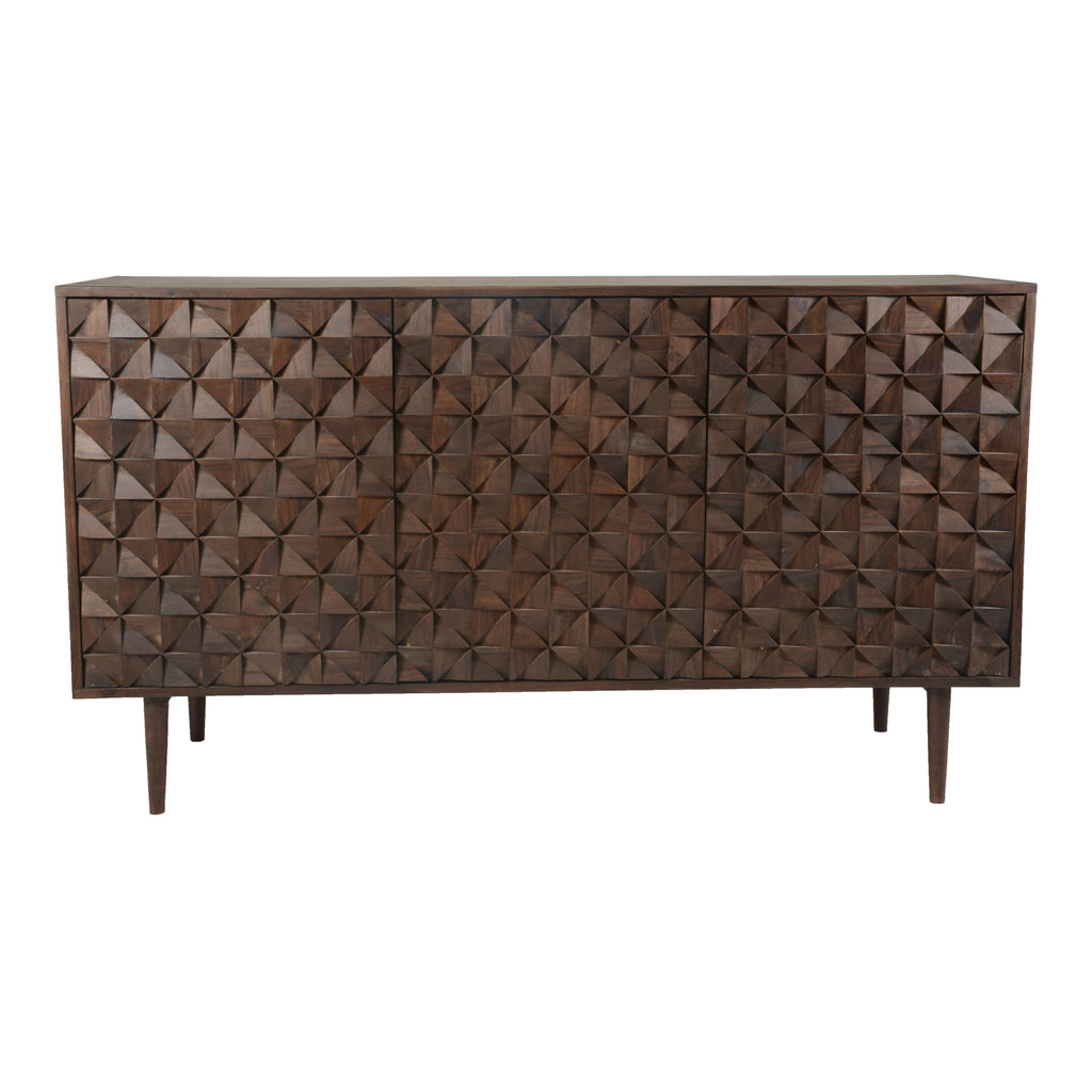 Pablo 3 Door Sideboard Brown | Moe's Furniture - BZ-1039-03